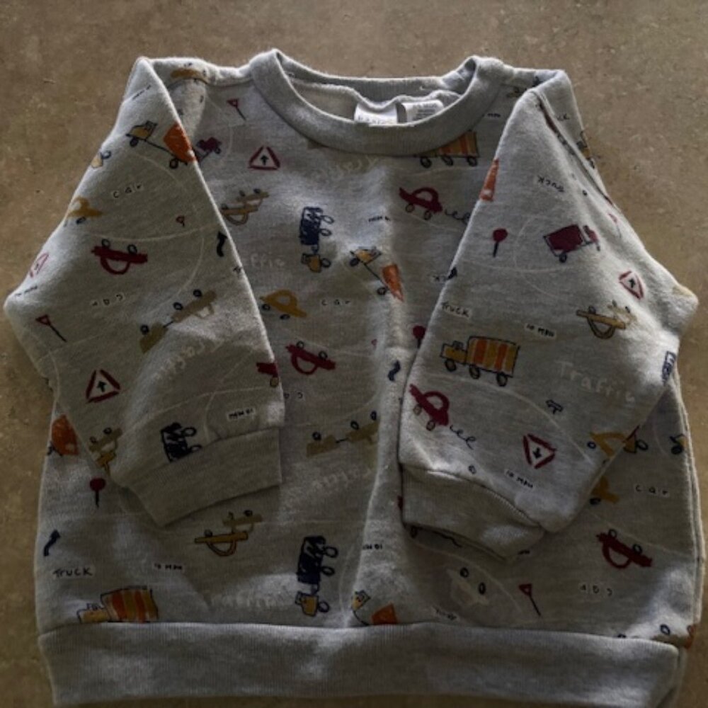Boys Baby 24 months grey sweat shirt